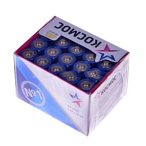 Батарейка АА Космос LR6 20Box 20/640 1шт