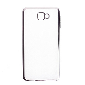 Силиконовый чехол для Samsung G610 Galaxy J7 Prime Activ Pilot серебро