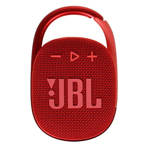 Колонка JBL Clip 4 (Bluetooth/MicroSD/USB) красная