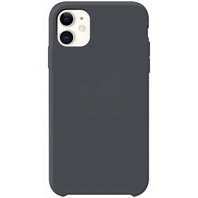 Кейс iPhone 11 Silicone Case без логотипа темно-серый