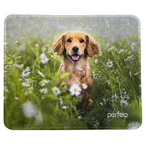Коврик для мыши Perfeo Dog 240*200*2mm ткань+резина