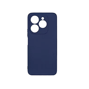 Силиконовый чехол Tecno Spark 20 Pro DF синий