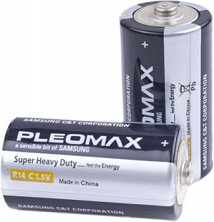 Батарейка Samsung Pleomax R14 2BL тип С 1шт