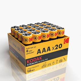Батарейка ААА Kodak LR3 20Box 1шт