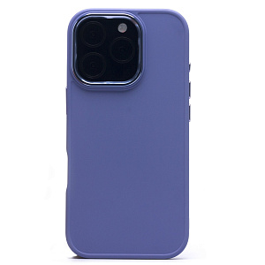 Кейс iPhone 16 Pro силикон SC311 светло-фиолетовый
