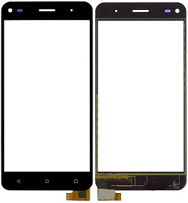 Сенсор для телефона Fly FS507 (Cirrus 4) Черный