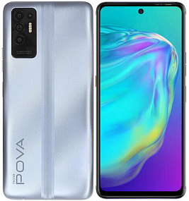 Tecno Pova 2 4/128Gb серебро