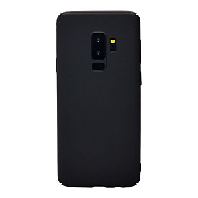 Задняя накладка для Samsung G965 Galaxy S9 Plus PC002 пластик черный