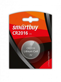 Таблетка SmartBuy CR2016 1BL 1шт