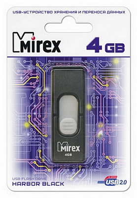 4Gb Mirex Harbor черная 2.0