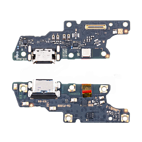 Шлейф Huawei Nova 11i (MAO-LX9N) плата на системный разъем/микрофон - Премиум