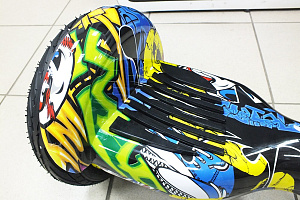Гироскутер "Smart Balance" 10,5" SUV Premium Graffiti (приложение на смартфон  + самобаланс)