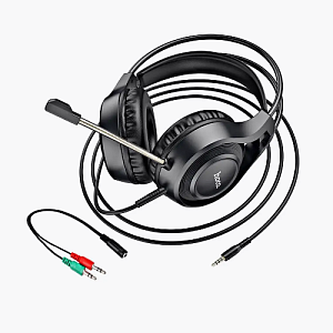 Наушники Hoco W106 Tiger gaming полноразмерные черные