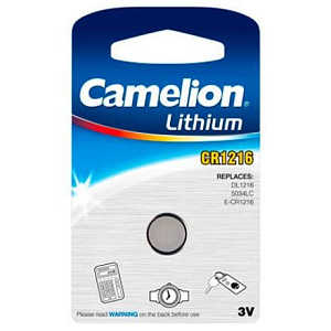 Таблетка Camelion CR1216 1BL 1шт