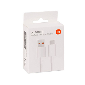Дата кабель USB-Type-C Xiaomi (BHR4915CN) 6A белый