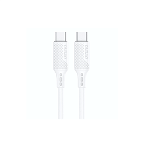 Дата кабель Type-C - Type-C Dudao L5S 1м 100W белый