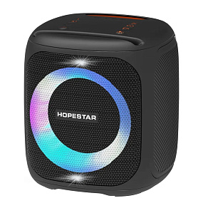 Колонка Hopestar Party100 (Bluetooth/MicroSD/USB/FM/AUX/Microphone) 65W черный(УЦЕНКА)замена кнопок