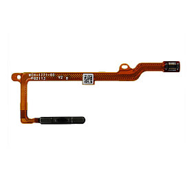 Шлейф Huawei Nova 8i/Honor 50 Lite (NEN-LX1/NTN-LX1) на сканер отпечатка пальцев Черный