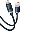 Дата кабель Type-C USB Baseus Crystal Shine (Cajy000401) 100W 1м 5A черный