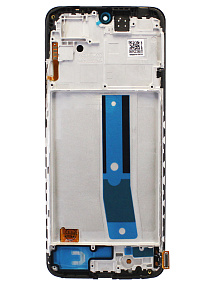 Дисплей для телефона Xiaomi Redmi Note 11 (2201117TY) модуль с рамкой Черный - (OLED)