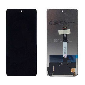 Дисплей для телефона Xiaomi Poco X3 NFC/X3 Pro/Mi 10T Lite в сборе с тачскрином Черный - Стандарт