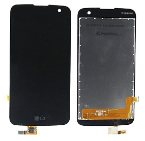Дисплей для телефона LG K130E/K120 (K4 LTE) в сборе с тачскрином Черный