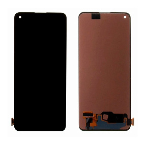 Дисплей для телефона Realme 8 модуль Черный - Оригинал