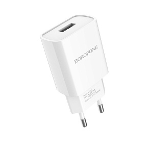 СЗУ+ micro USB Borofone BA20A 1 выход 2.1А белый