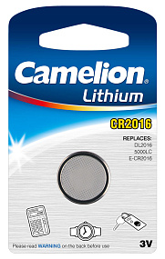 Таблетка Camelion CR2016 1BL 1шт 