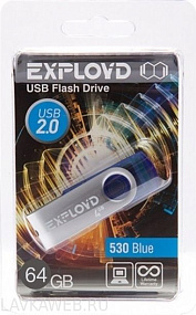 64Gb Exployd 530 синяя 2.0
