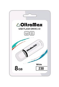 8Gb OltraMax 230 белая 2.0