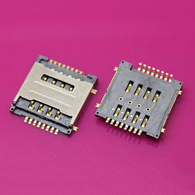 Коннектор SIM Lenovo S660/A690