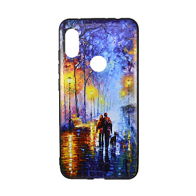 Задняя накладка Xiaomi Redmi Note 6 Pro пластик Edivia SZ-13