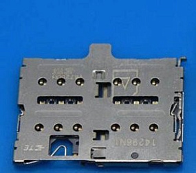 Коннектор SIM HTC One Dual/M8/E8