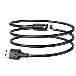 Дата кабель lightning - USB Borofone BX41 магнитный 2.4A черный 1м