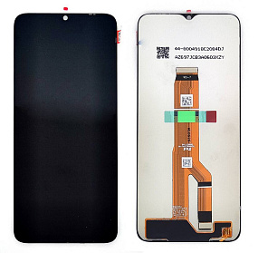 Дисплей для телефона Huawei Honor X6a (5109ATKH) в сборе с тачскрином Черный - Оригинал