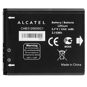 АКБ для телефона Alcatel CAB3120000C1 (506/2005D/602/602D/710/710D/880/891) тех. упаковка