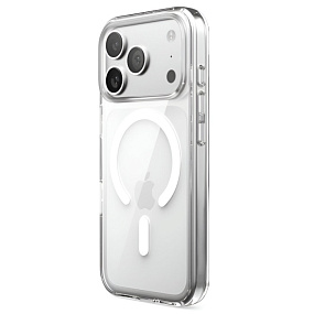 Кейс iPhone 17 Pro силикон SafeMag SM006 прозрачный