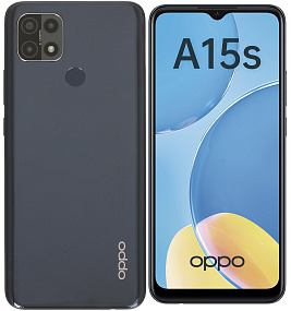OPPO A15S 4/64Gb черный