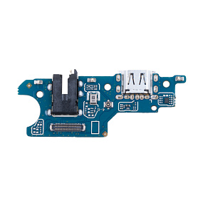 Шлейф Realme C31 (RMX3501) плата системный разъем/разъем гарнитуры/микрофон - Премиум