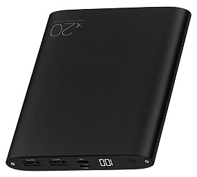 Портативное зарядное устройство Xiaomi Mi Solove 20000 mAh черный