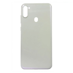 корпус для телефона Samsung A115F (A11) Задняя крышка (белый)