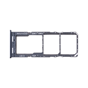 Контейнер SIM Samsung A235F (A23) Черный