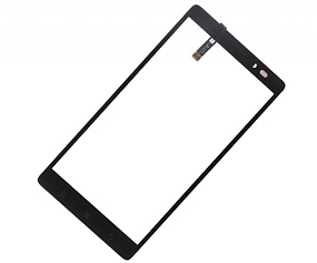 Сенсор для телефона Lenovo K910 Черный