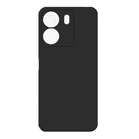 Силиконовый чехол Xiaomi Redmi 13C 4G/Poco C65 DF черный