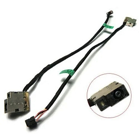 Разъём питания для ноутбука HP 17-j 17-e (4.5x3.0) с кабелем