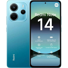 Смартфон Xiaomi Redmi Note 14 6/128Gb синий