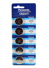 Таблетка Panasonic CR2477 5BL 1шт