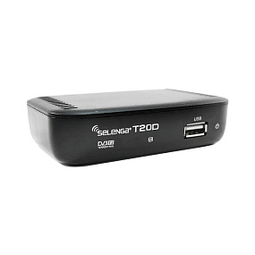 Ресивер эфирный цифровой DVB-T2 Selenga T20D