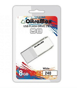 8Gb OltraMax 240 белая 2.0